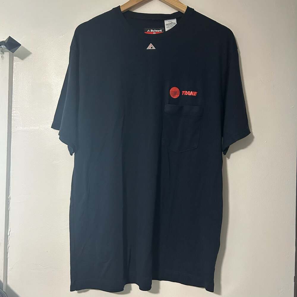 Bulwark FR Flame Resistant Short Sleeve Pocket T-Shirt - Trane Branded